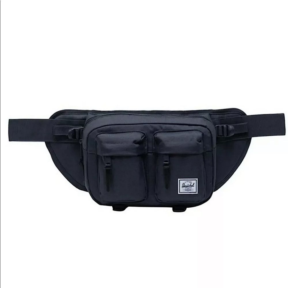 Herschel Supply Co. Eighteen Hip Periscope Ripstop Crossbody Black Fanny Pack